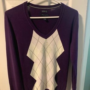 V-neck sweater